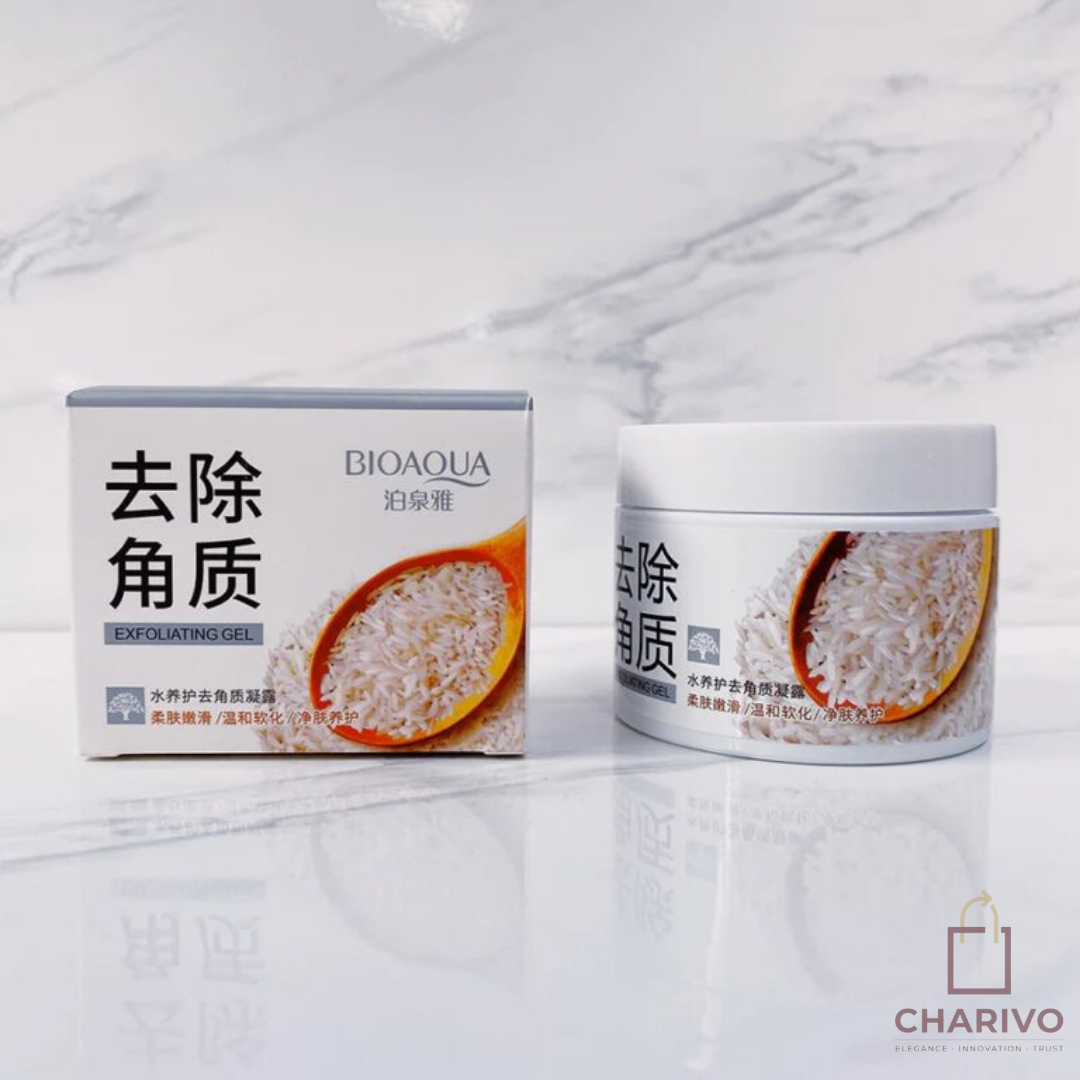 Gel Exfoliante de Arroz BIOAQUA🧴