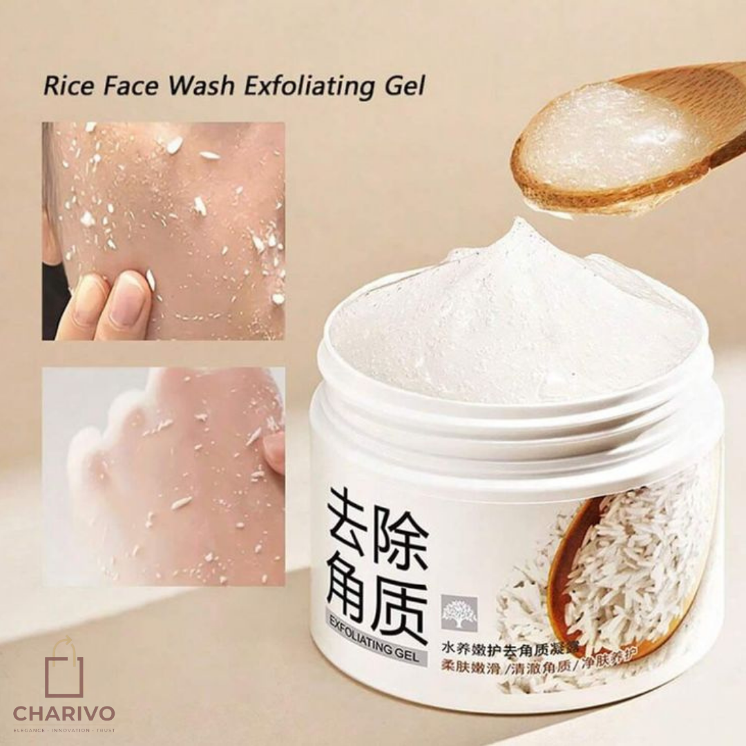 Gel Exfoliante de Arroz BIOAQUA🧴