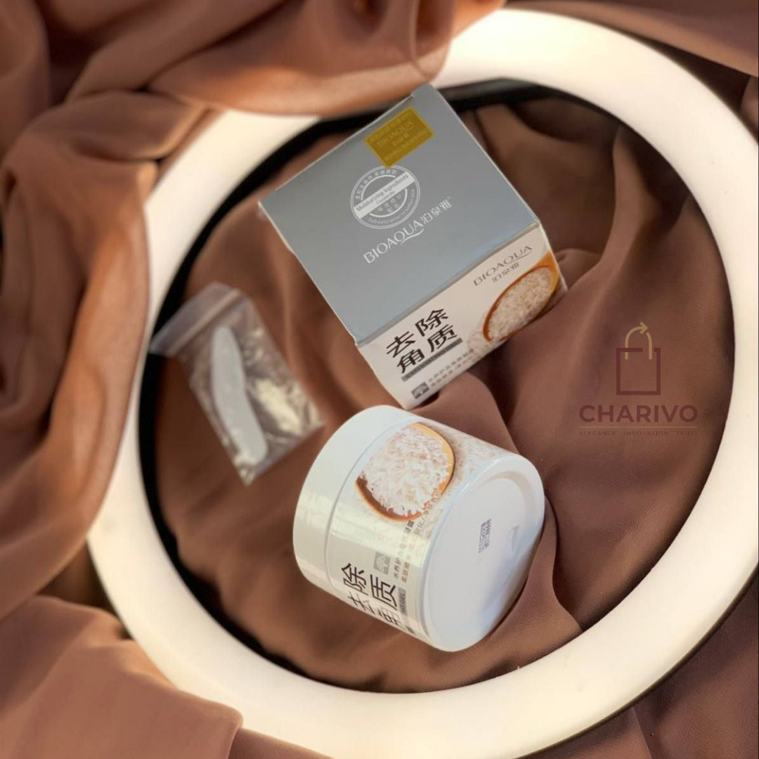 Gel Exfoliante de Arroz BIOAQUA🧴